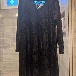 Skye's the Limit Elegant Black Lace Long Sleeve Dress